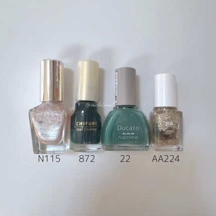 カラフルネイルズ/キャンメイク/マニキュアを使ったクチコミ(4枚目)