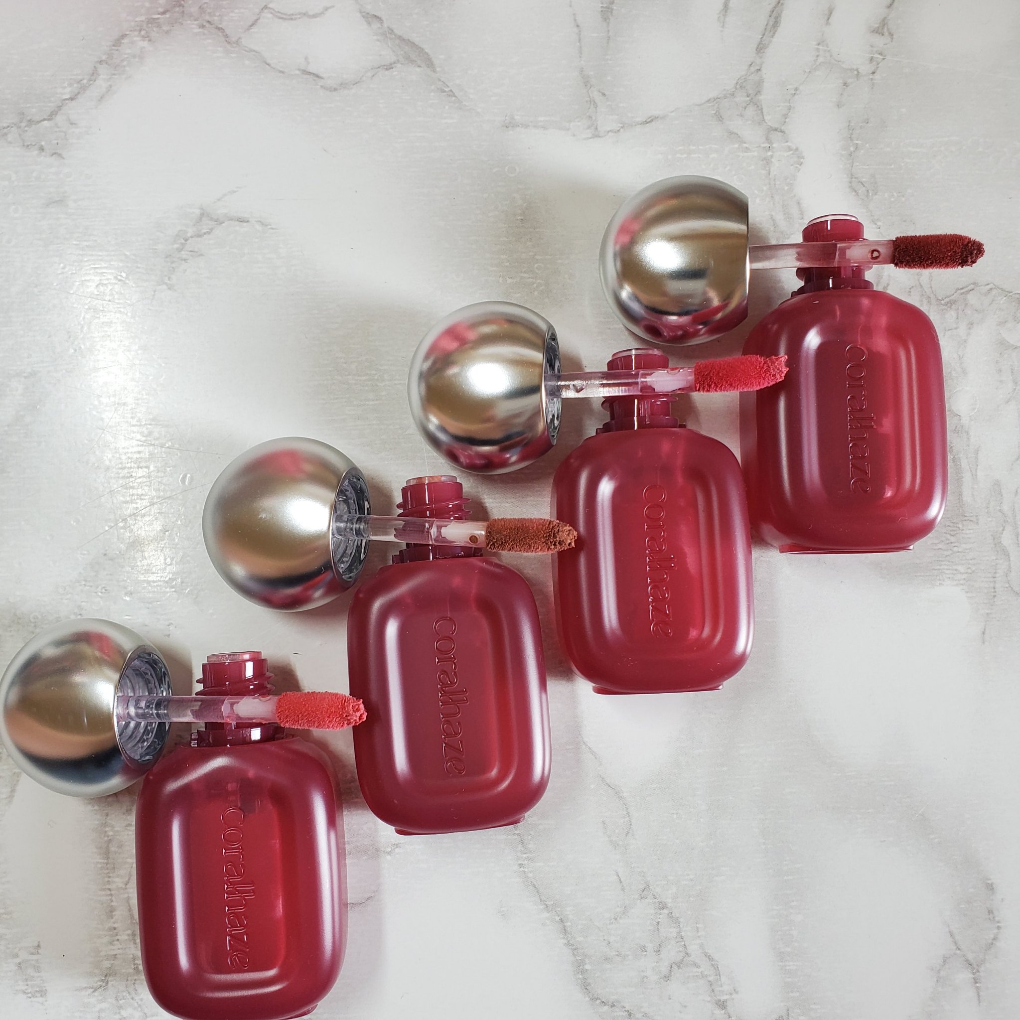 ベア ベルベット ティント/Coralhaze/リップティントを使ったクチコミ（3枚目）