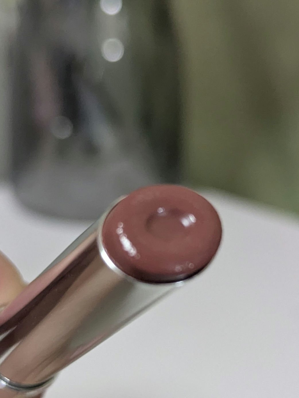 3CE グレイジーリップグロウ #36 ダブルグレープ/3CE/リップグロスを使ったクチコミ（2枚目）