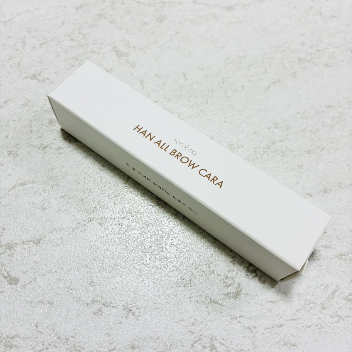 ハンオールブロウカラ/rom&nd/眉マスカラを使ったクチコミ（3枚目）