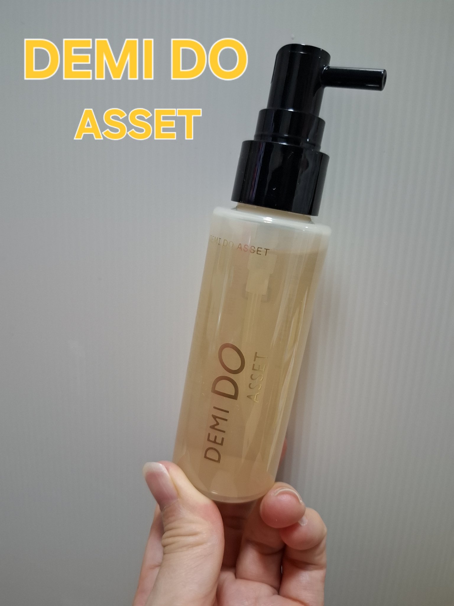 アセット スカルプエッセンス リッチスプリング/DEMI DO/頭皮ローションを使ったクチコミ（1枚目）