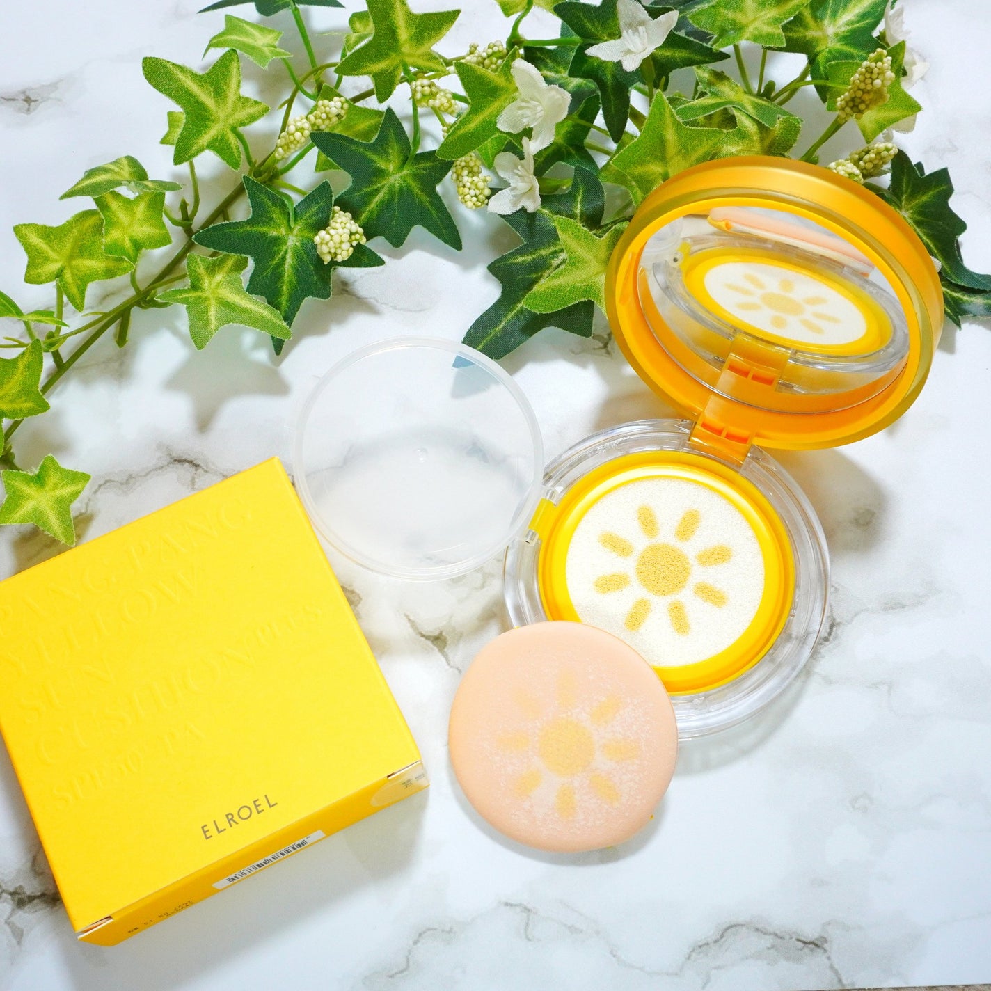 パンパン イエロー ビッグ サンクッション/ELROEL/日焼け止めローションを使ったクチコミ(3枚目)