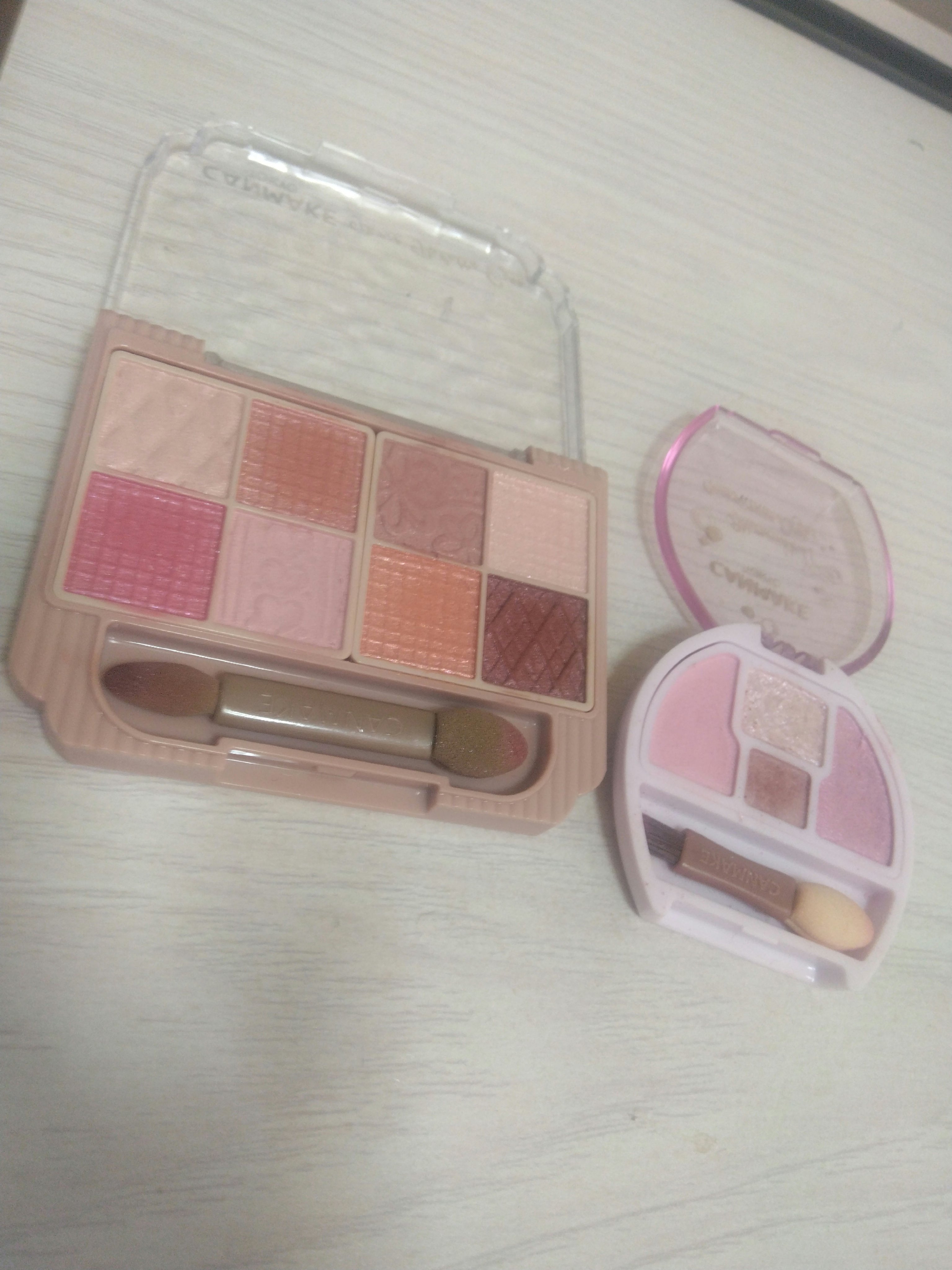 プランぷくコーデアイズ/キャンメイク/パウダーアイシャドウを使ったクチコミ（2枚目）