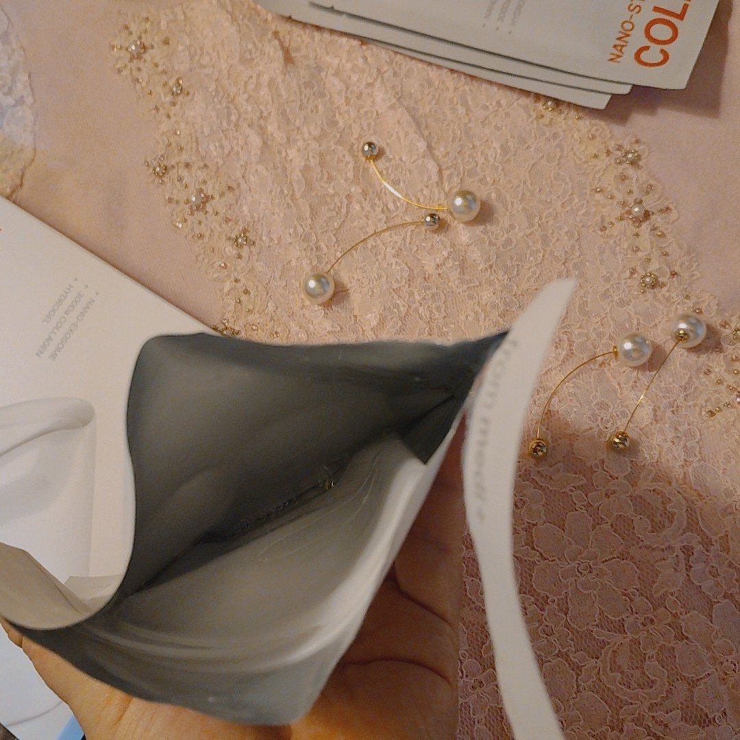 ナノステップ コラーゲン メルティングマスク/from medi+/シートマスク・パックを使ったクチコミ（3枚目）