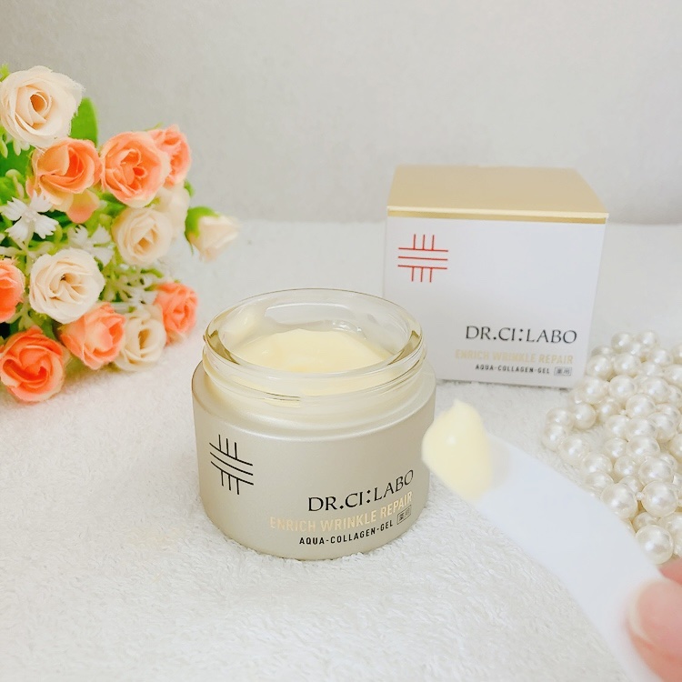 薬用アクアコラーゲンゲル エンリッチリンクルリペア/ドクターシーラボⓇ/フェイスクリームを使ったクチコミ（3枚目）