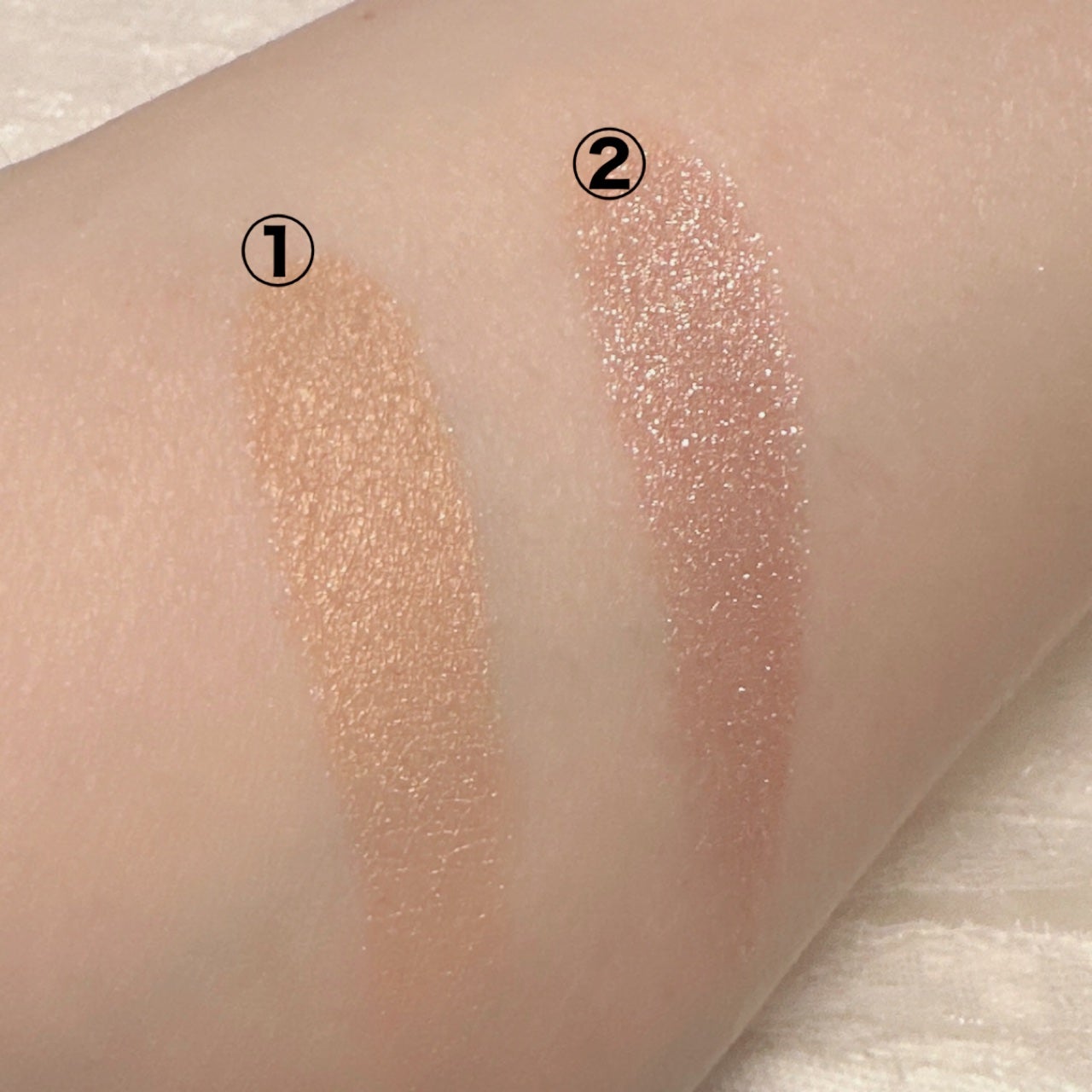 オサジ ニュアンス アイシャドウ デュオ/OSAJI/アイシャドウパレットを使ったクチコミ(3枚目)