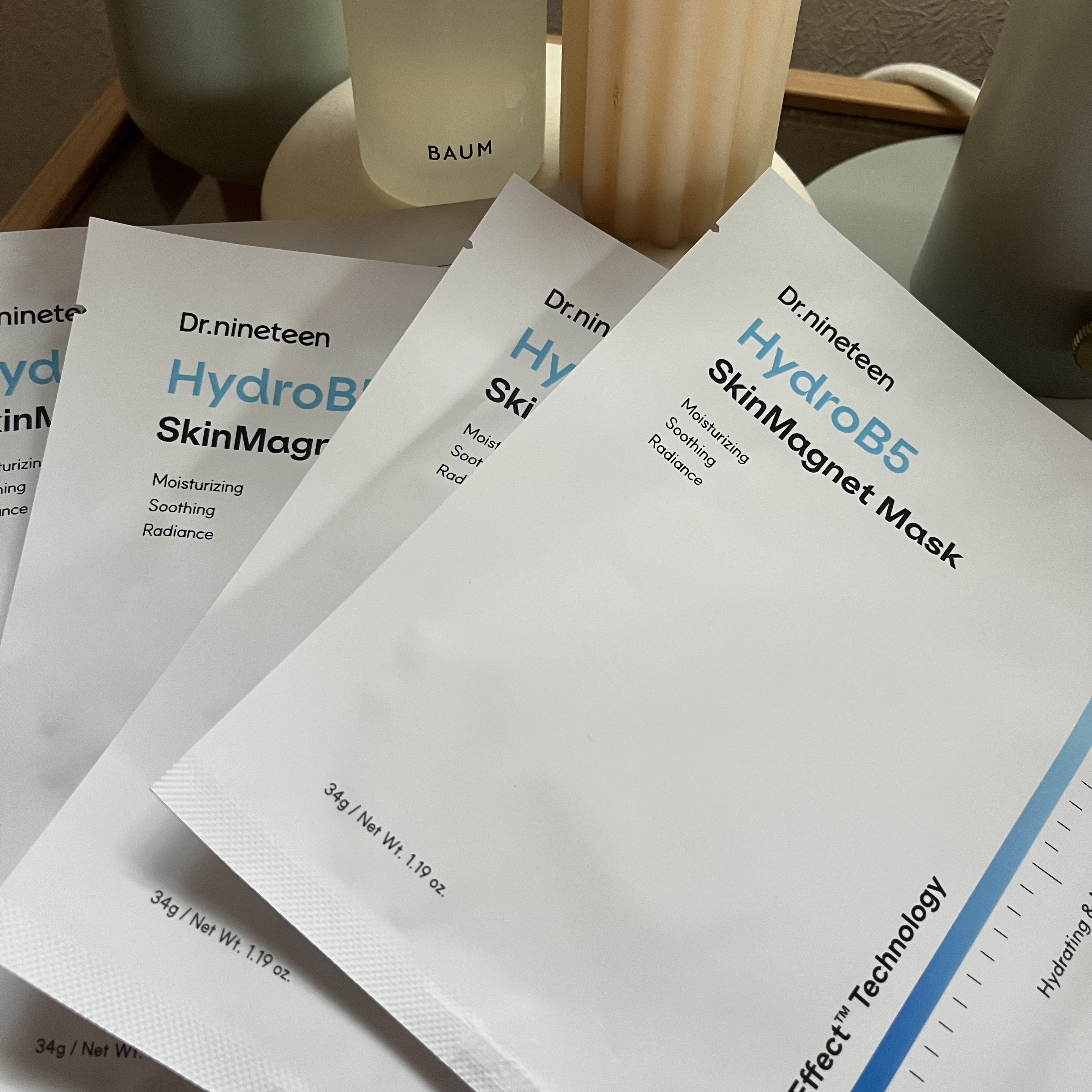 HydroB5 スキンマグネットマスク/Dr.nineteen/シートマスク・パックを使ったクチコミ（1枚目）