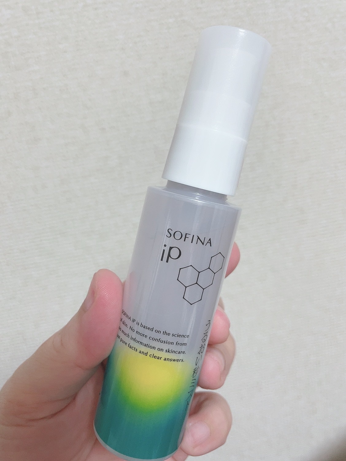SOFINA iP うるおい秒ミストのクチコミ「SOFINA iP
うるおい秒ミスト
50mL
¥1,980

細かいミストがサッと広がる。
.....」（1枚目）