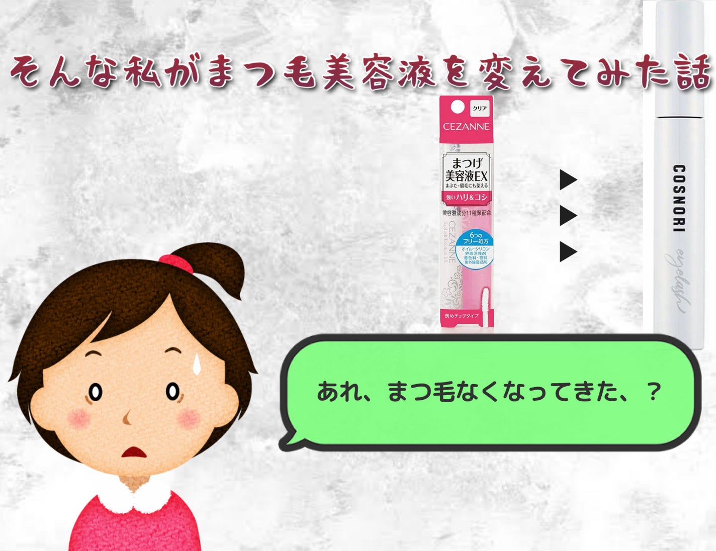 ロングアクティブアイラッシュセラム/COSNORI/まつげ美容液を使ったクチコミ(1枚目)