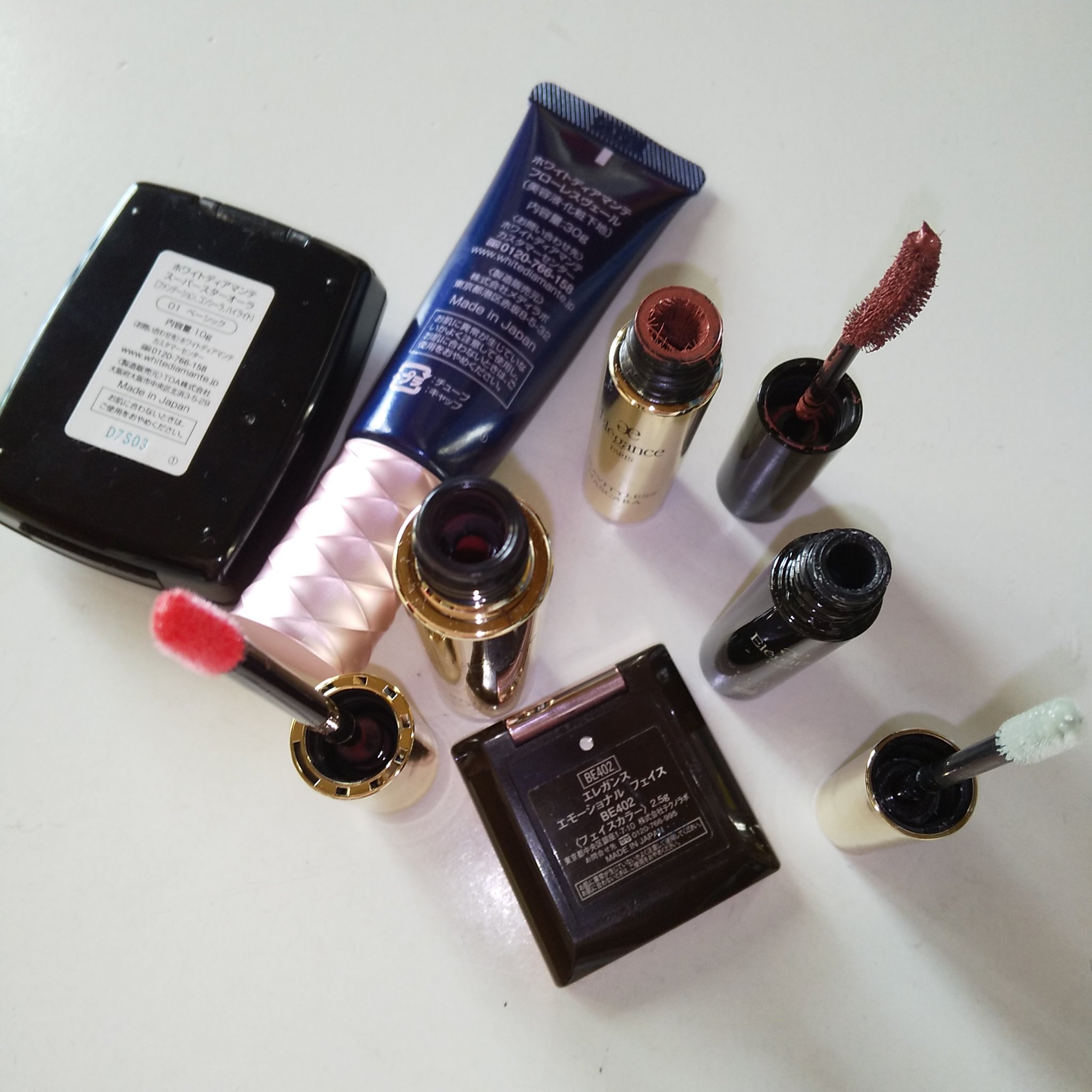 カールラッシュ フィクサー/Elégance/マスカラ下地を使ったクチコミ（2枚目）