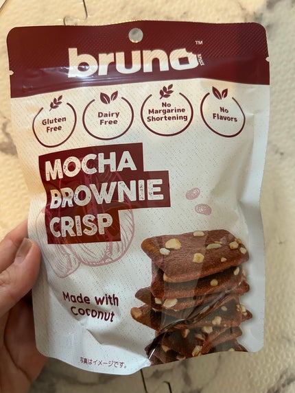 クリスピーブラウニーチョコレート/bruno snak/食品を使ったクチコミ(1枚目)