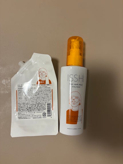 イッシ ザ ヘアミルク シルキーモイスト パウチタイプ ( フレグランスフリー)/ISSHI/アウトバストリートメントを使ったクチコミ(1枚目)