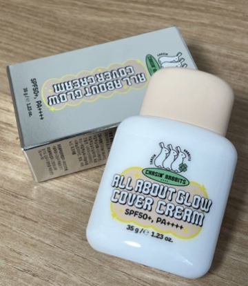 オールアバウトグロウカバークリーム/CHASIN'RABBITS/日焼け止めクリームを使ったクチコミ（1枚目）