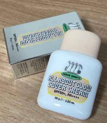 オールアバウトグロウカバークリーム/CHASIN'RABBITS/日焼け止めクリームを使ったクチコミ(1枚目)