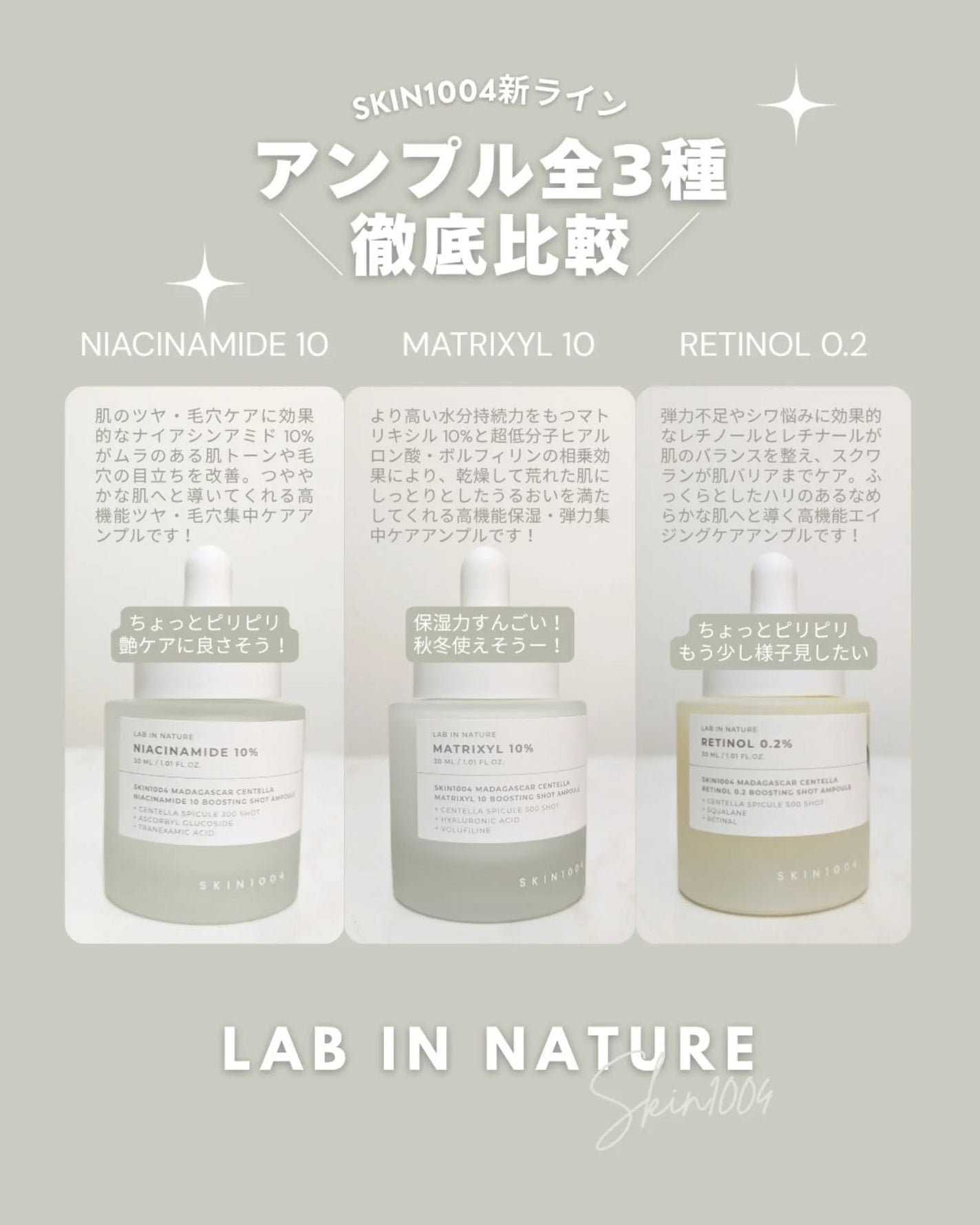 レチノール 0.2 ブースティングショット アンプル/SKIN1004/美容液を使ったクチコミ(2枚目)