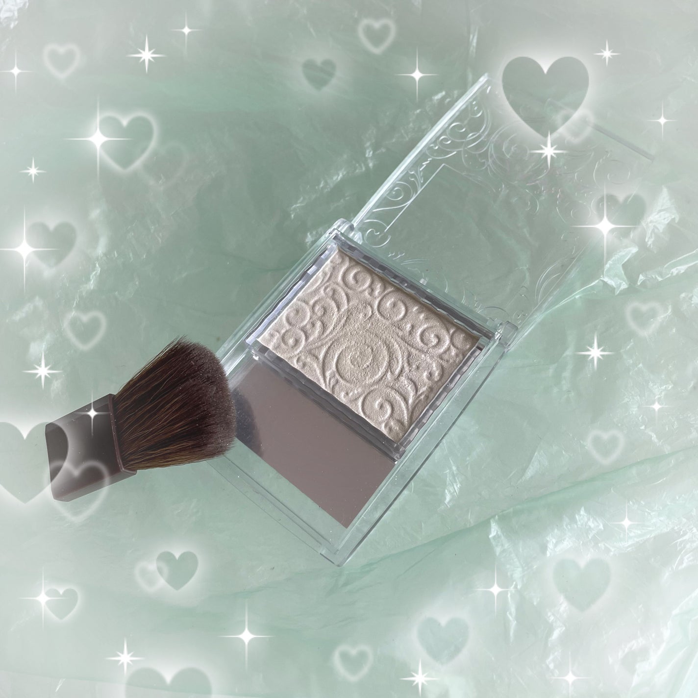 パールグロウハイライト/CEZANNE/パウダーハイライトを使ったクチコミ(1枚目)