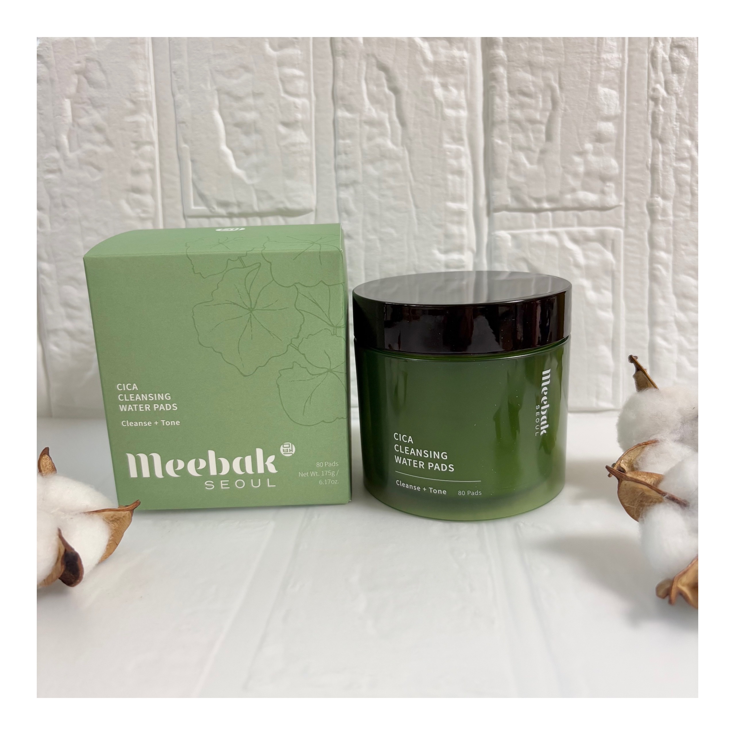 CICAクレンジングウォーターパッド/Meebak/クレンジングシートを使ったクチコミ（1枚目）