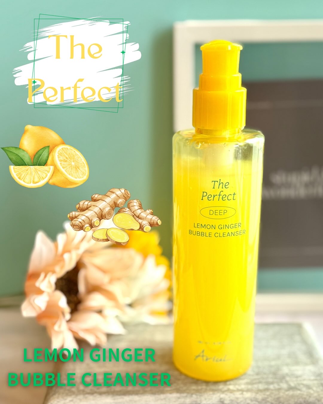 ザ・パーフェクトレモンジンジャーバブルクレンザー/Ariul/洗顔フォームを使ったクチコミ（1枚目）
