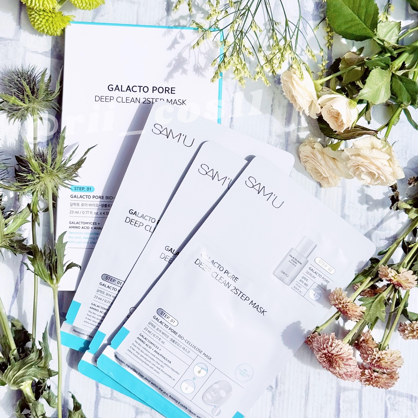 サミュ ガラクトポア セラム/SAM'U/美容液を使ったクチコミ（3枚目）