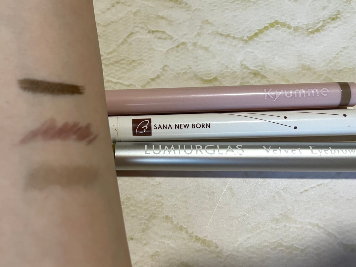 ベルベットアイブロウ/LUMIURGLAS/リキッドアイブロウを使ったクチコミ(2枚目)