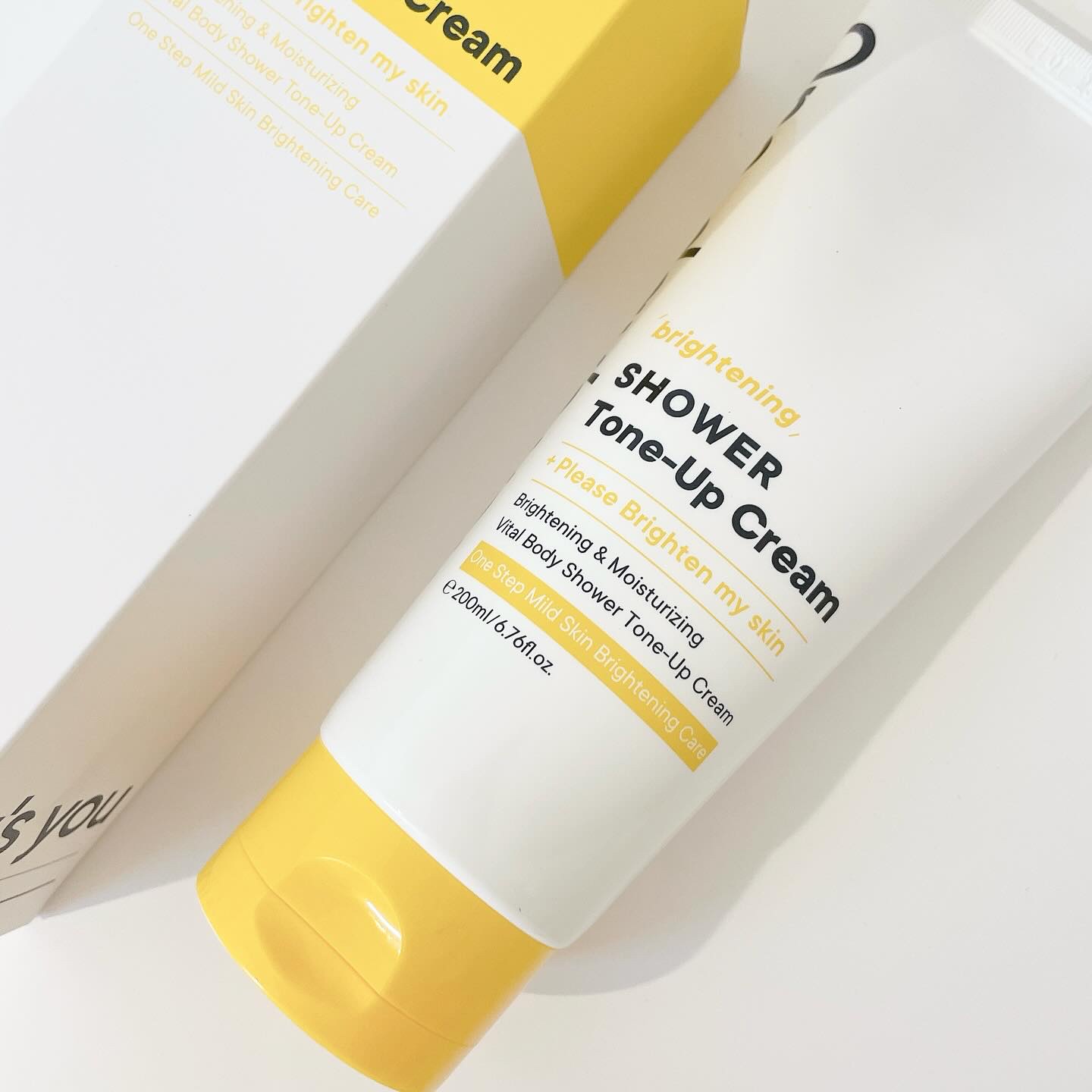 ブライトニングシャワートーンアップクリーム/One-day's you/ボディグッズを使ったクチコミ（2枚目）