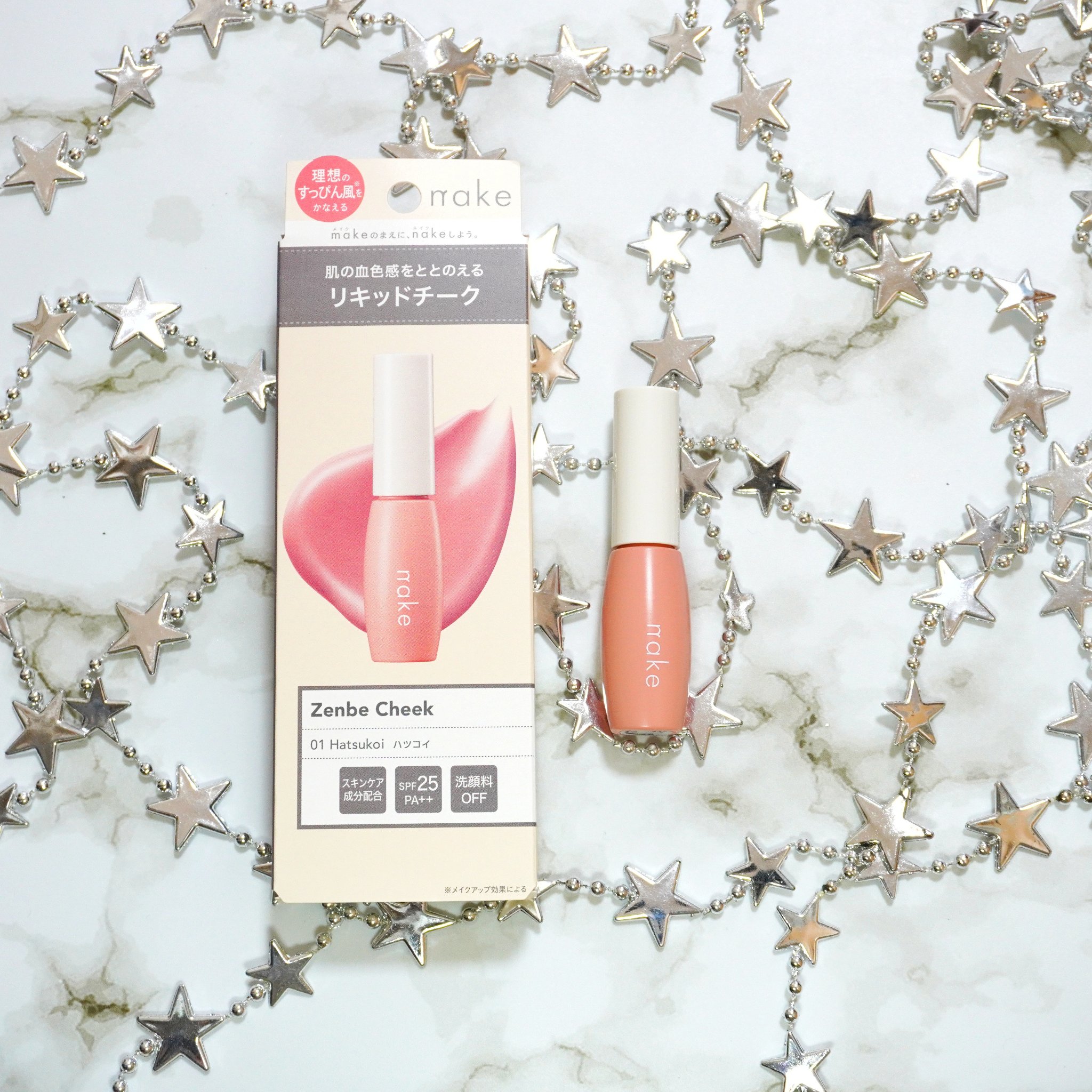 nake 全べチーク/nake/リキッドチークを使ったクチコミ（1枚目）