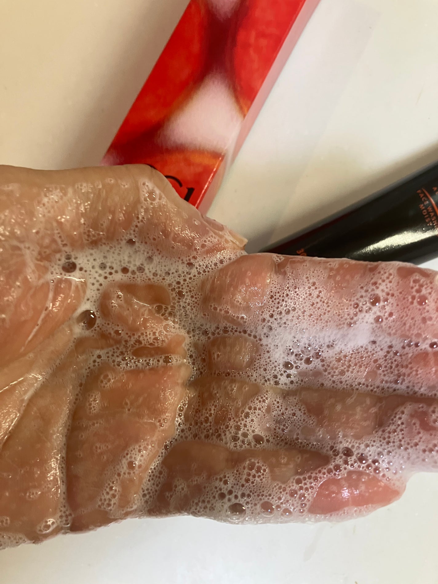 CC1(シーシーワン) フェイスウォッシングモイスト/プロスタッフ/その他洗顔料を使ったクチコミ(4枚目)