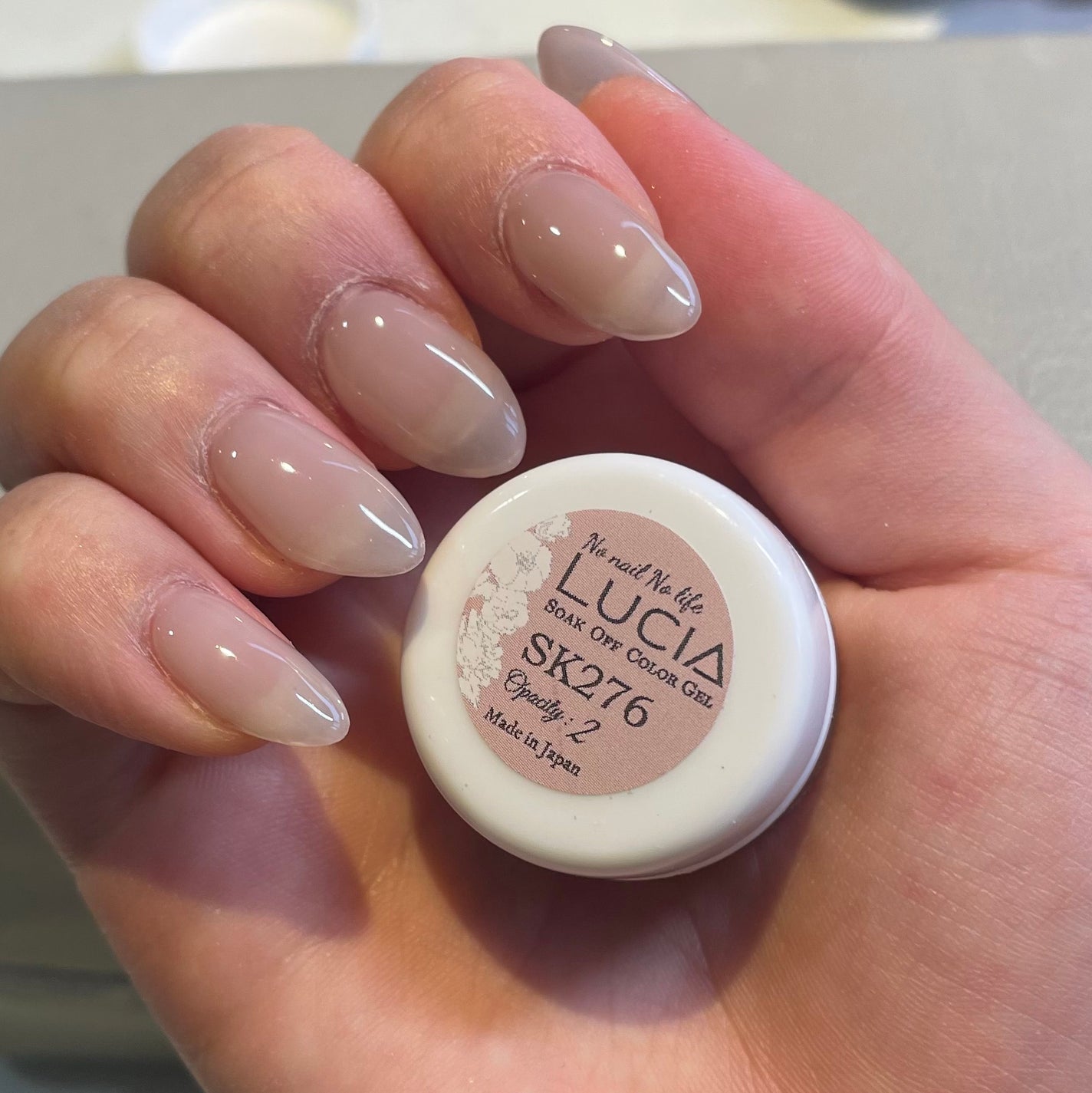 ソークオフカラージェル/LUCIA/ジェルネイルを使ったクチコミ(1枚目)