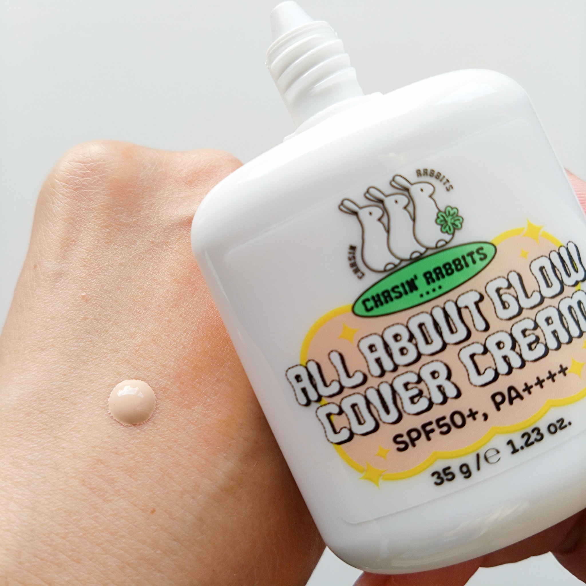 オールアバウトグロウカバークリーム/CHASIN'RABBITS/日焼け止めクリームを使ったクチコミ（2枚目）