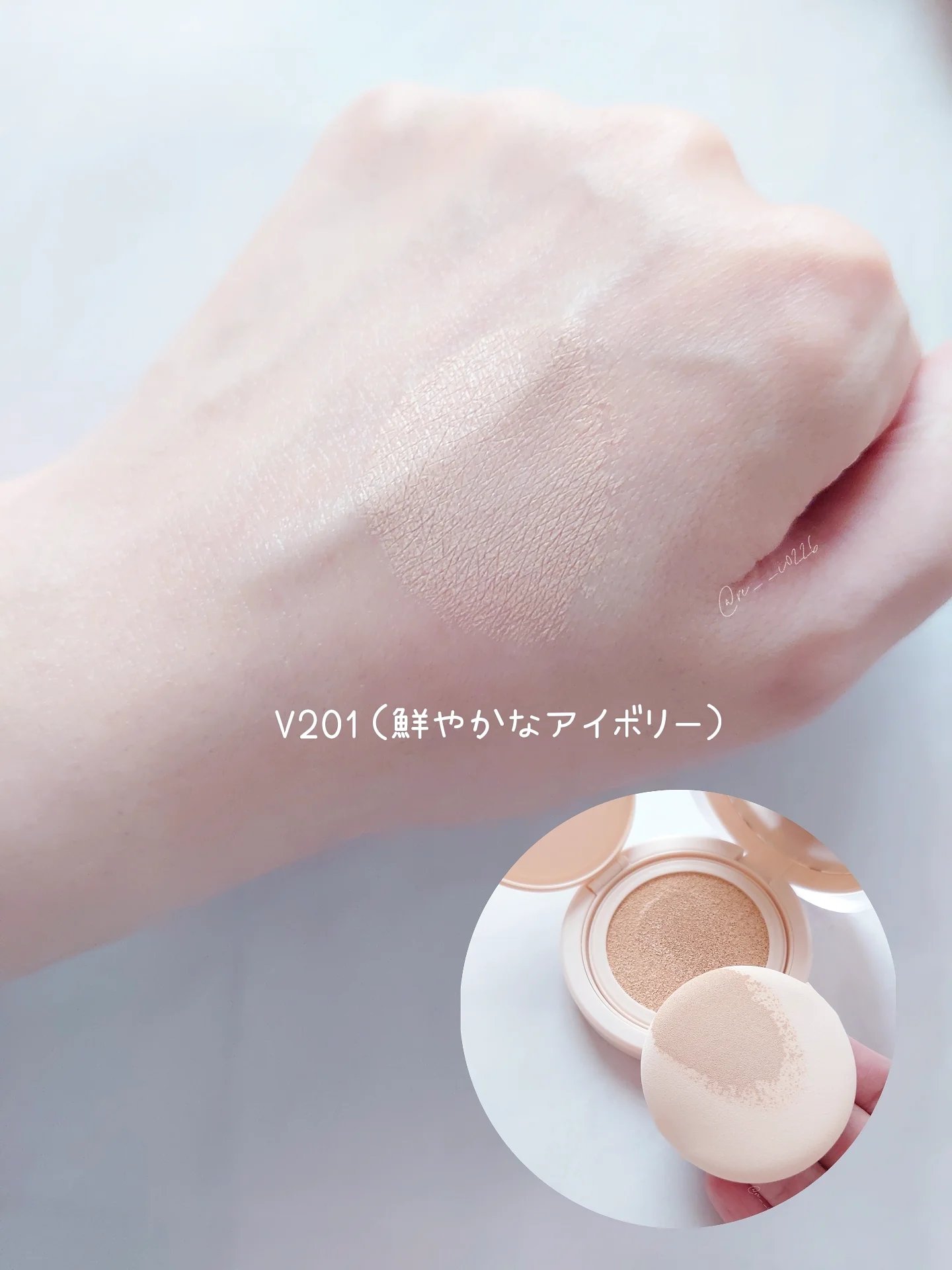 インクラスティングクッションファンデーション/THE FACE SHOP/クッションファンデーションを使ったクチコミ（3枚目）