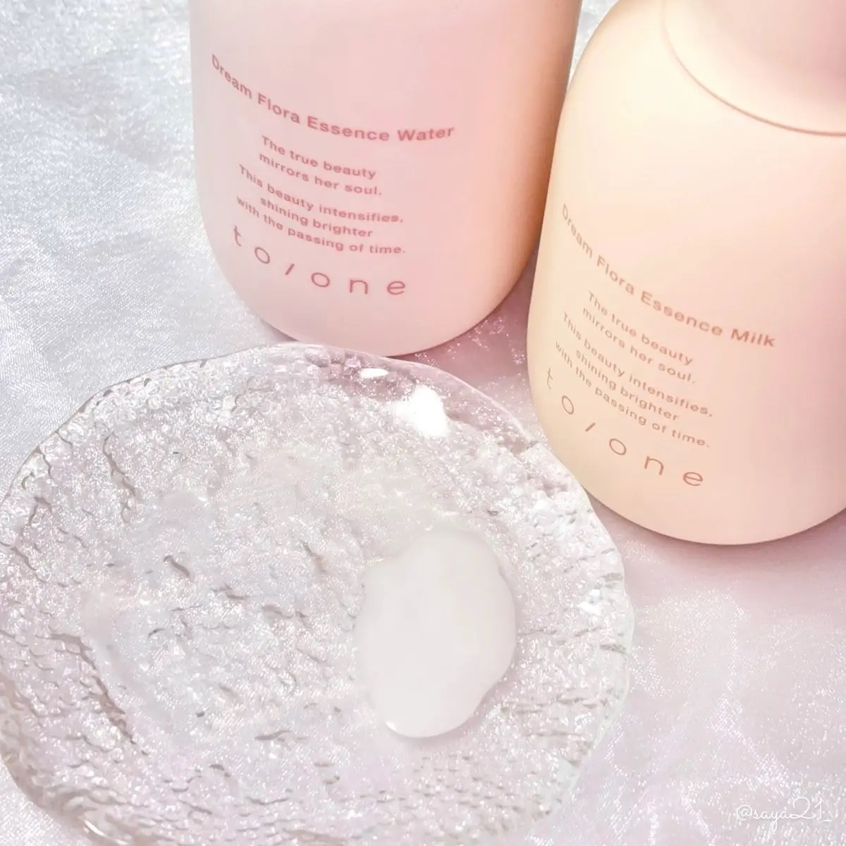 トーン ドリーム フローラ ブースター セラム/to/one/美容液を使ったクチコミ（3枚目）