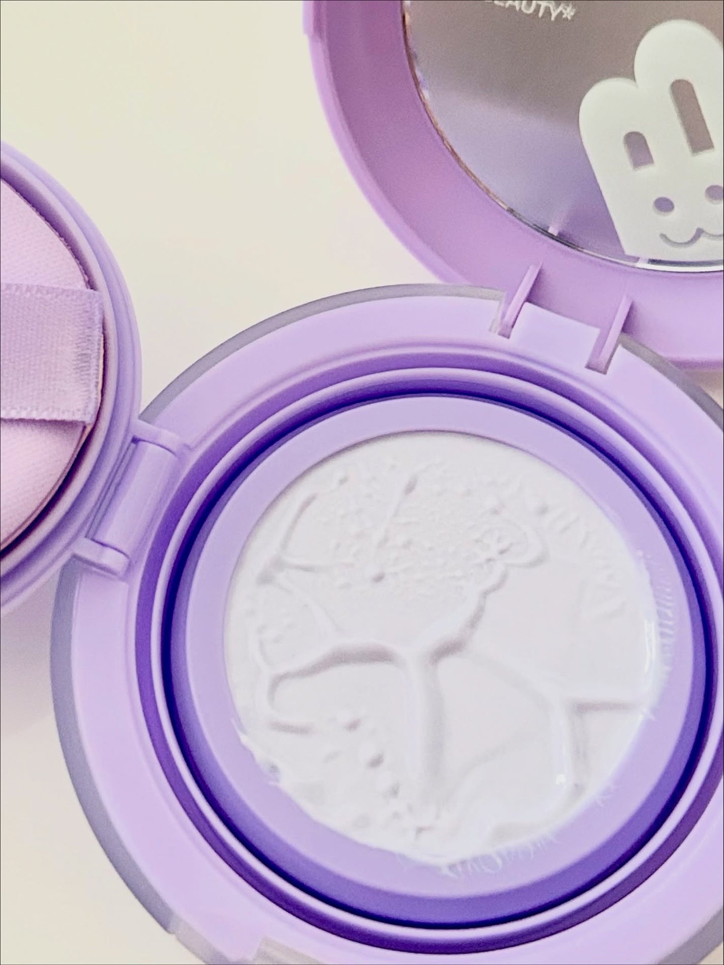 のぶあゆ on LIPS 「.💜EDIT.Bマシュマロトーンアップクッションパープル💜大人..」(3枚目)