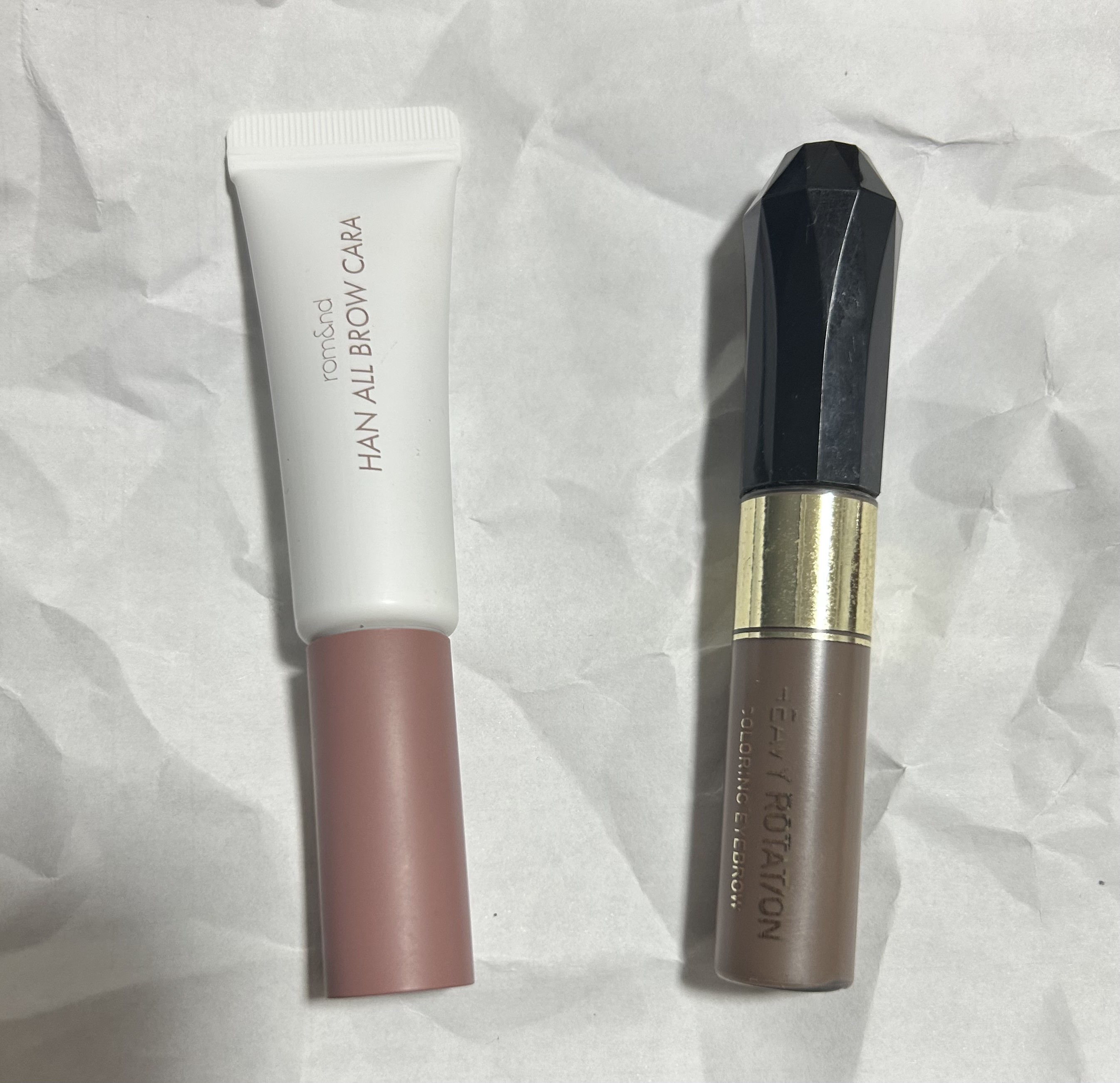 ハンオールブロウカラ/rom&nd/眉マスカラを使ったクチコミ（1枚目）