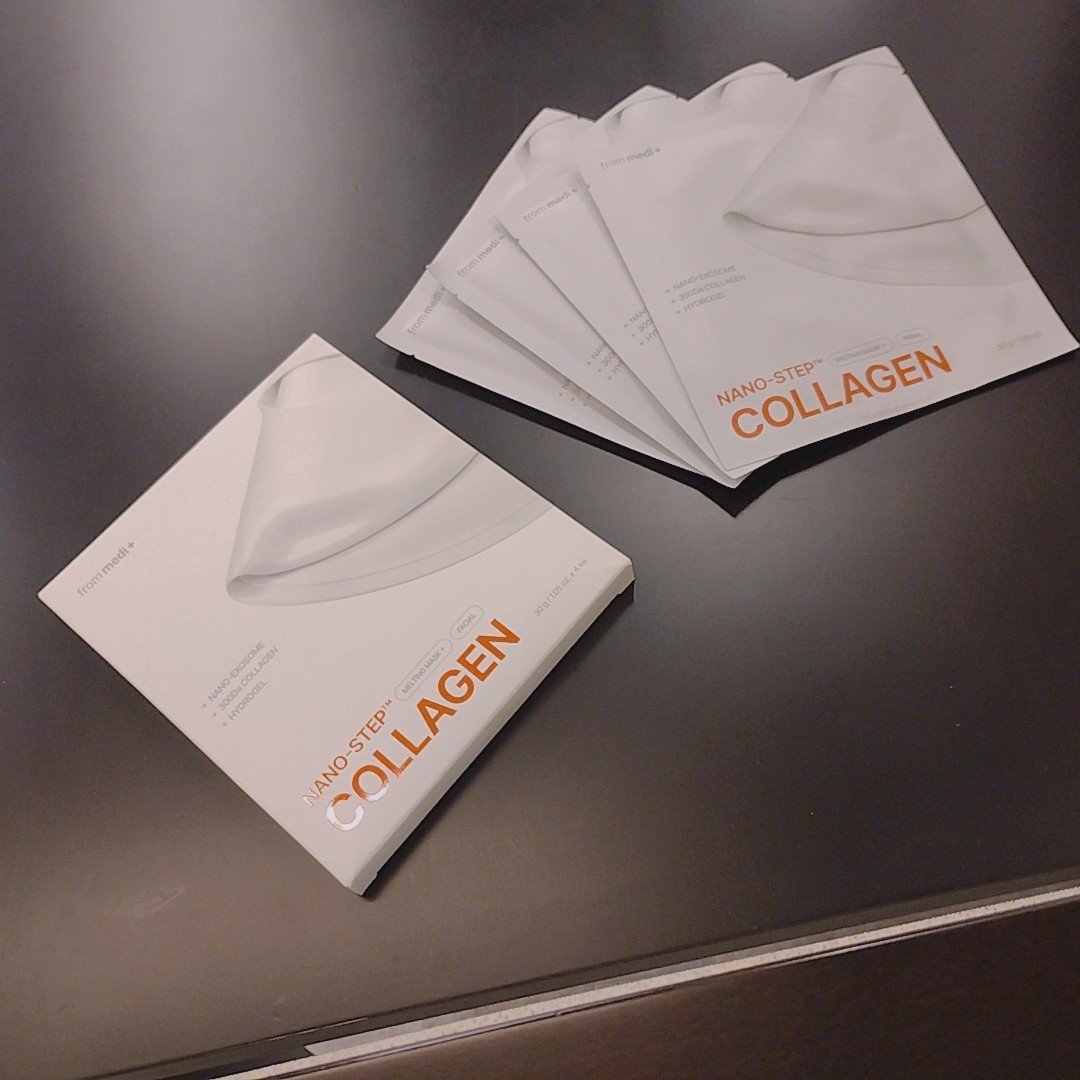 ナノステップ コラーゲン メルティングマスク/from medi+/シートマスク・パックを使ったクチコミ（1枚目）