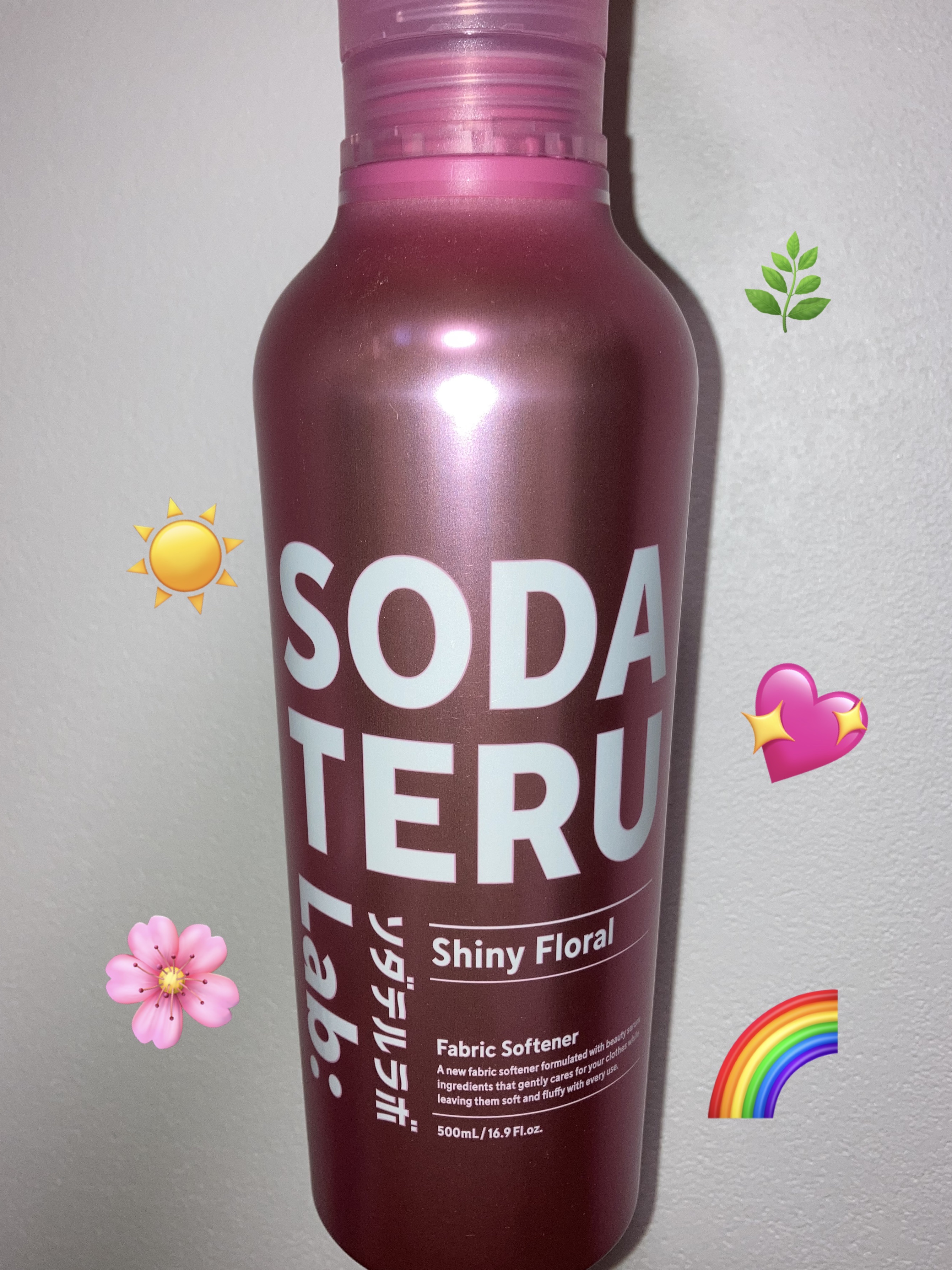 柔軟剤（シャイニーフローラルの香り）/ソダテルラボ/柔軟剤を使ったクチコミ（1枚目）
