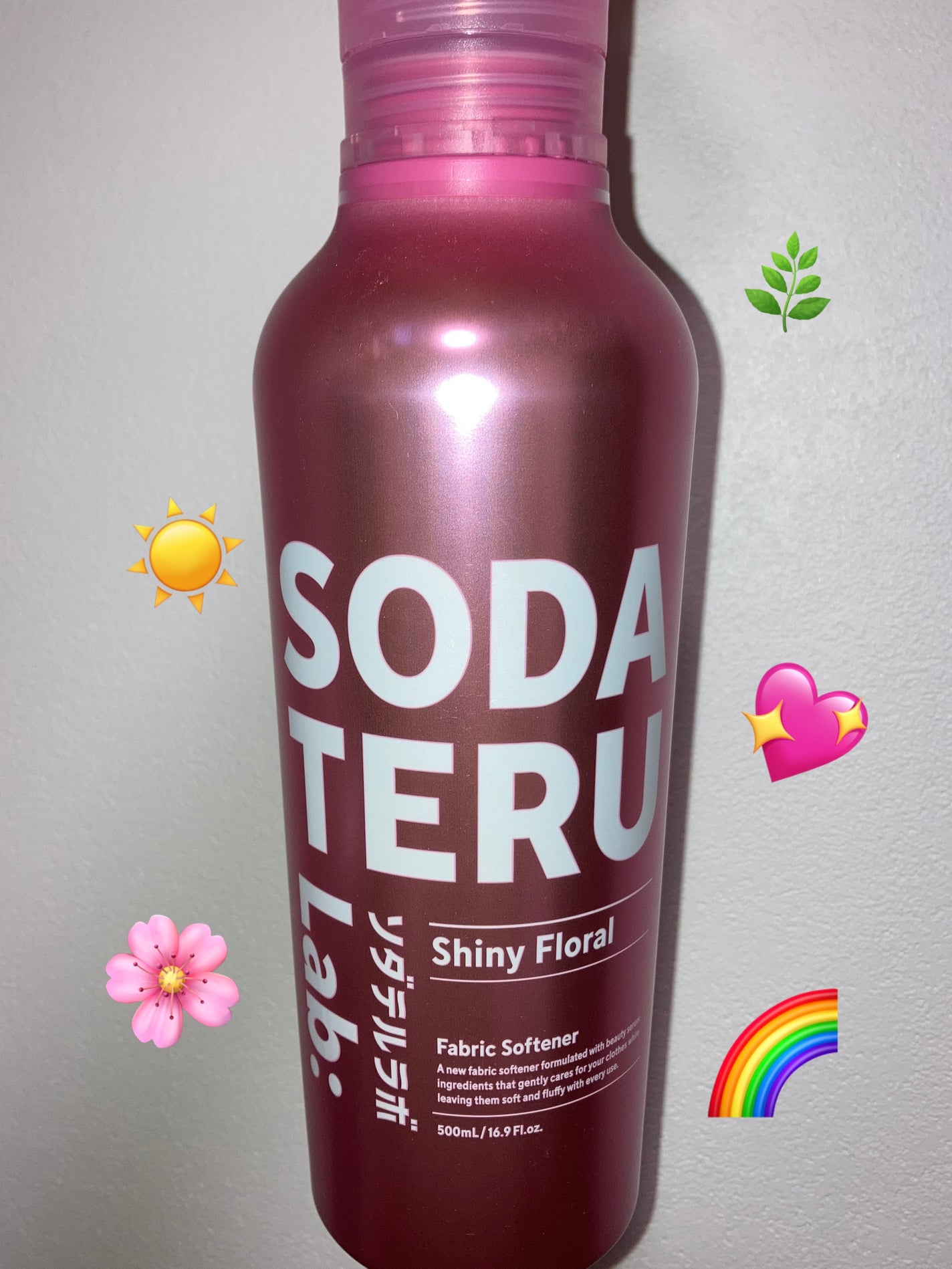 柔軟剤(シャイニーフローラルの香り)/ソダテルラボ/柔軟剤を使ったクチコミ(1枚目)