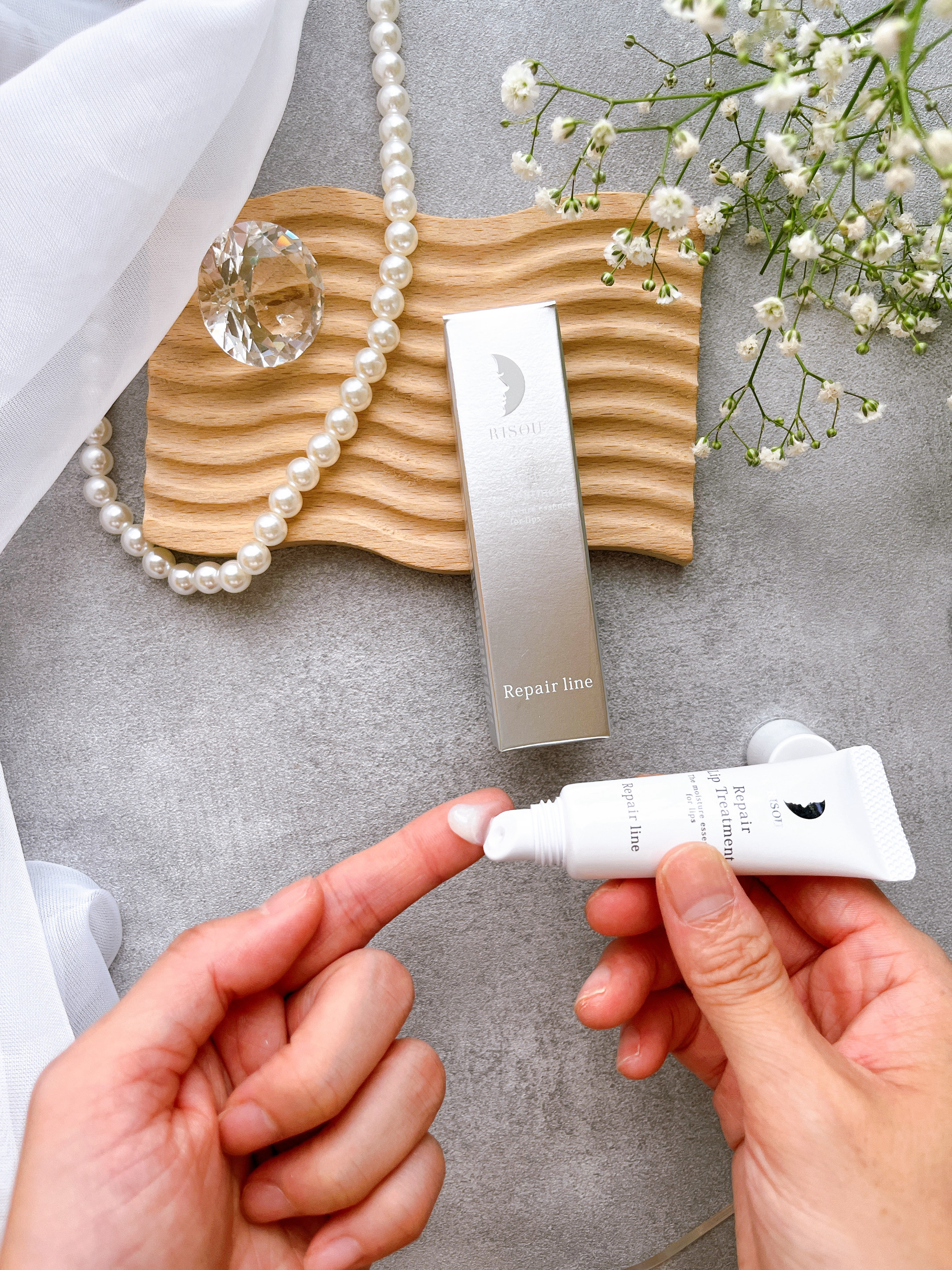 リペアリップトリートメント/リソウコーポレーション/リップ美容液を使ったクチコミ（3枚目）