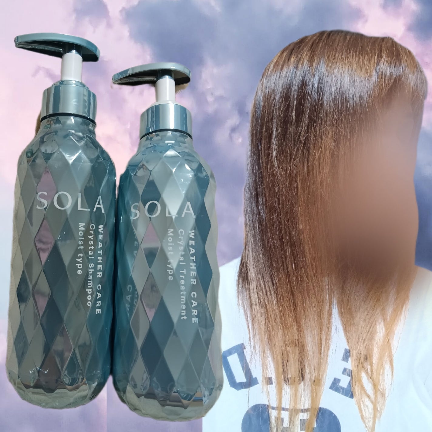 ソラ ウェザーケア クリスタル シャンプー/ヘアトリートメント モイストタイプ/SOLA WEATHER CARE/市販シャンプーを使ったクチコミ(6枚目)