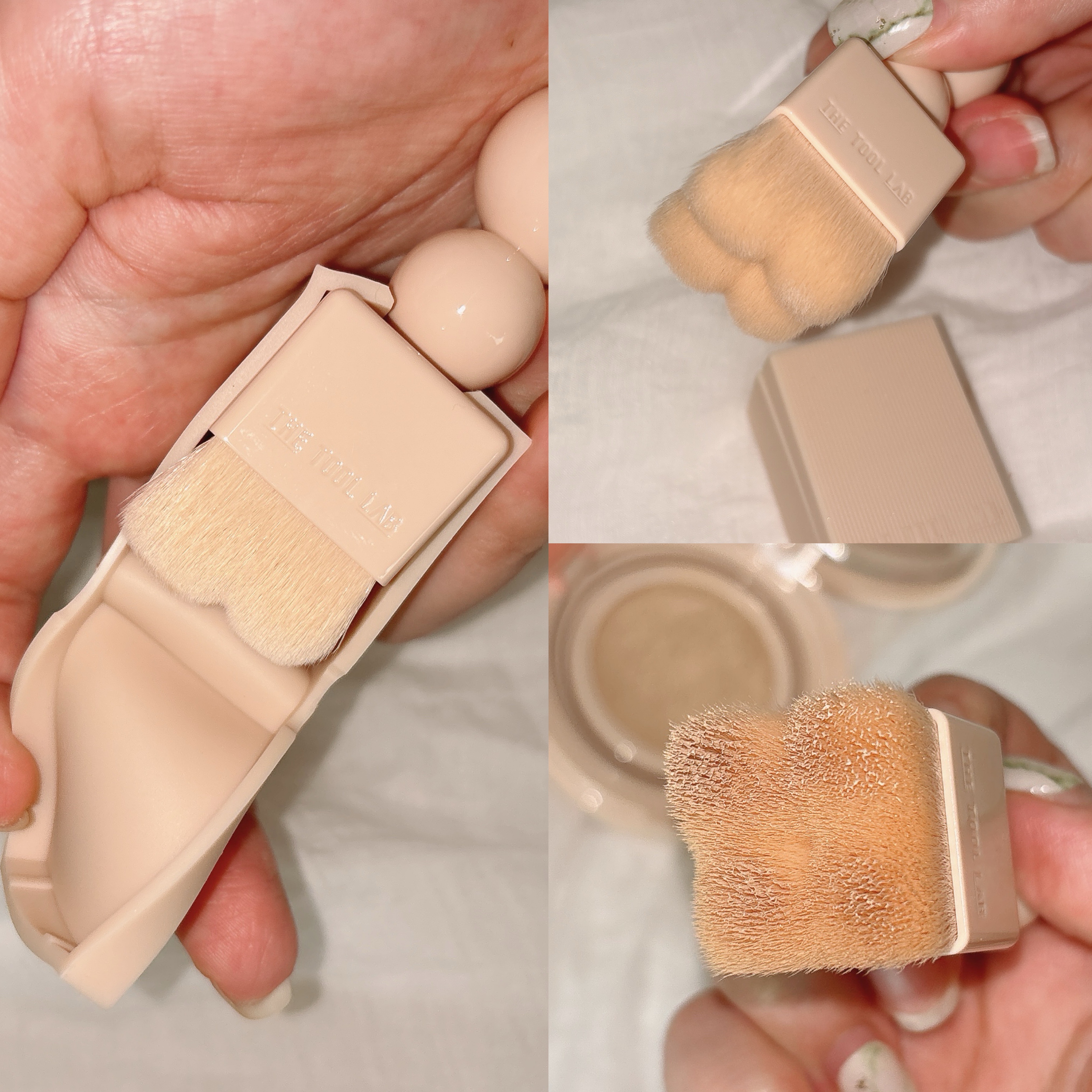 スタンプスキンフィットクッショングロウ/THE TOOL LAB/クッションファンデーションを使ったクチコミ（3枚目）