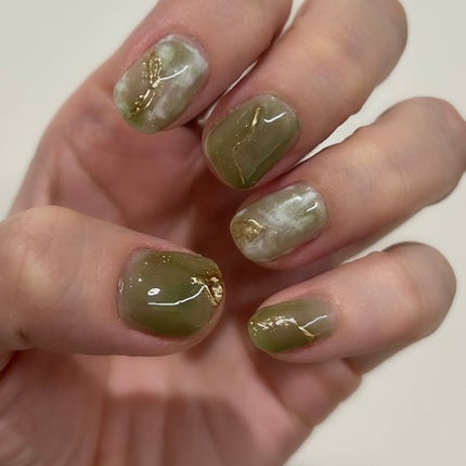 ジェルネイル(ライト対応)/セリア/ジェルネイルを使ったクチコミ(5枚目)