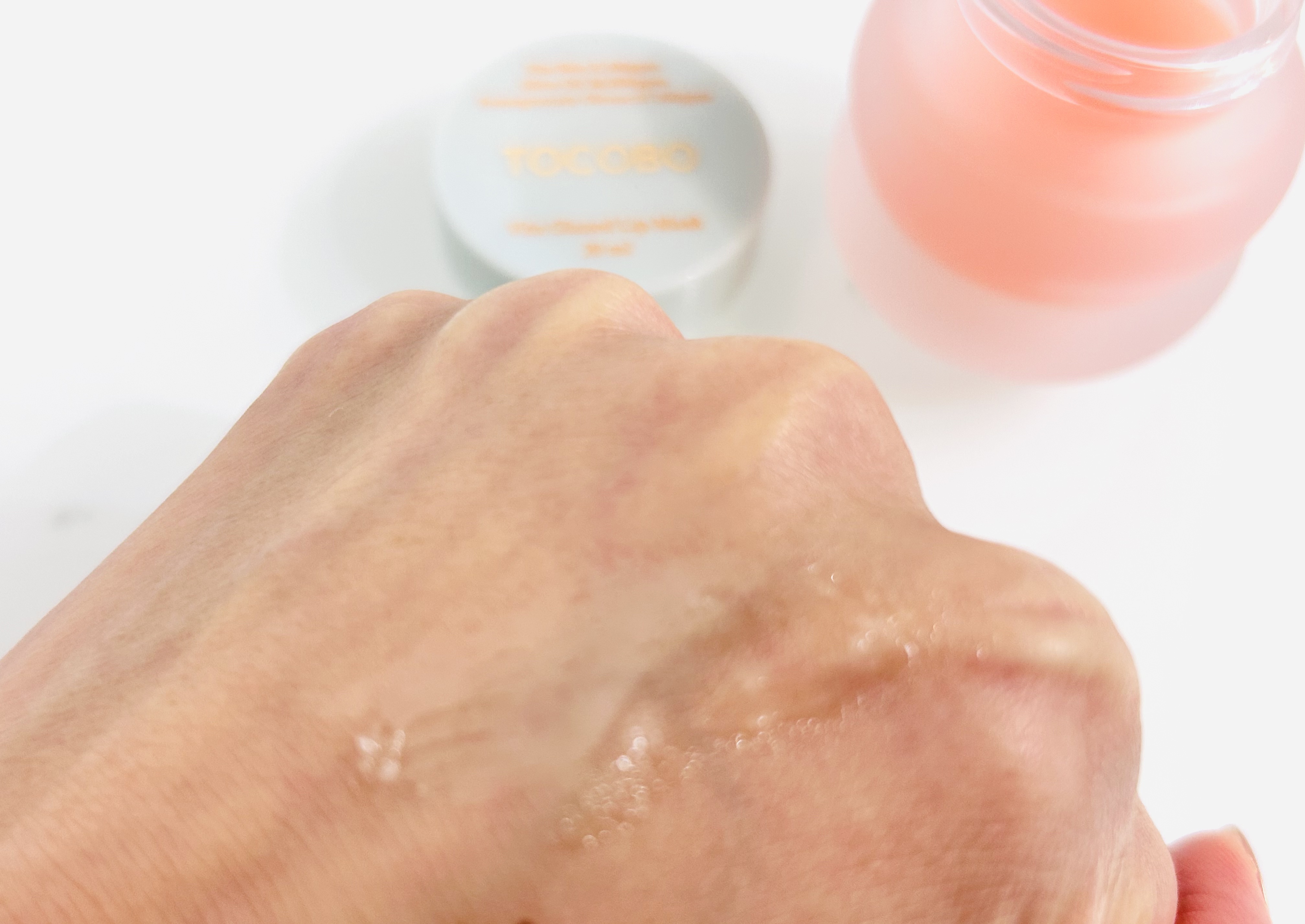 ビタグレーズドリップマスク/TOCOBO/リップマスクを使ったクチコミ（3枚目）