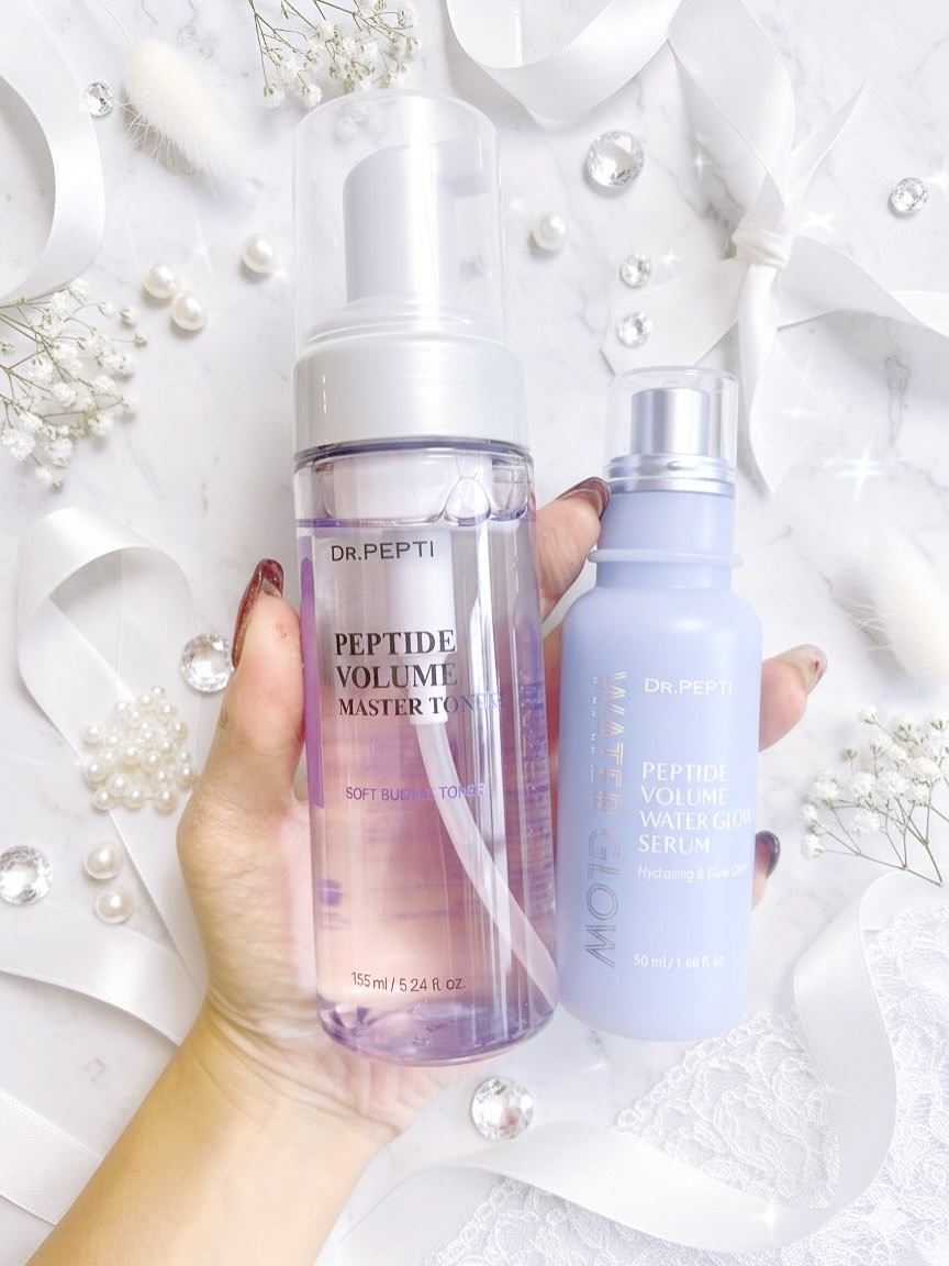 ペプチドボリュームウォーターグローセラム/DR.PEPTI/美容液を使ったクチコミ（1枚目）