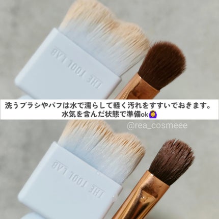 THE TOOL LAB ブラシ&パフクレンザー/THE TOOL LAB/その他化粧小物を使ったクチコミ(4枚目)