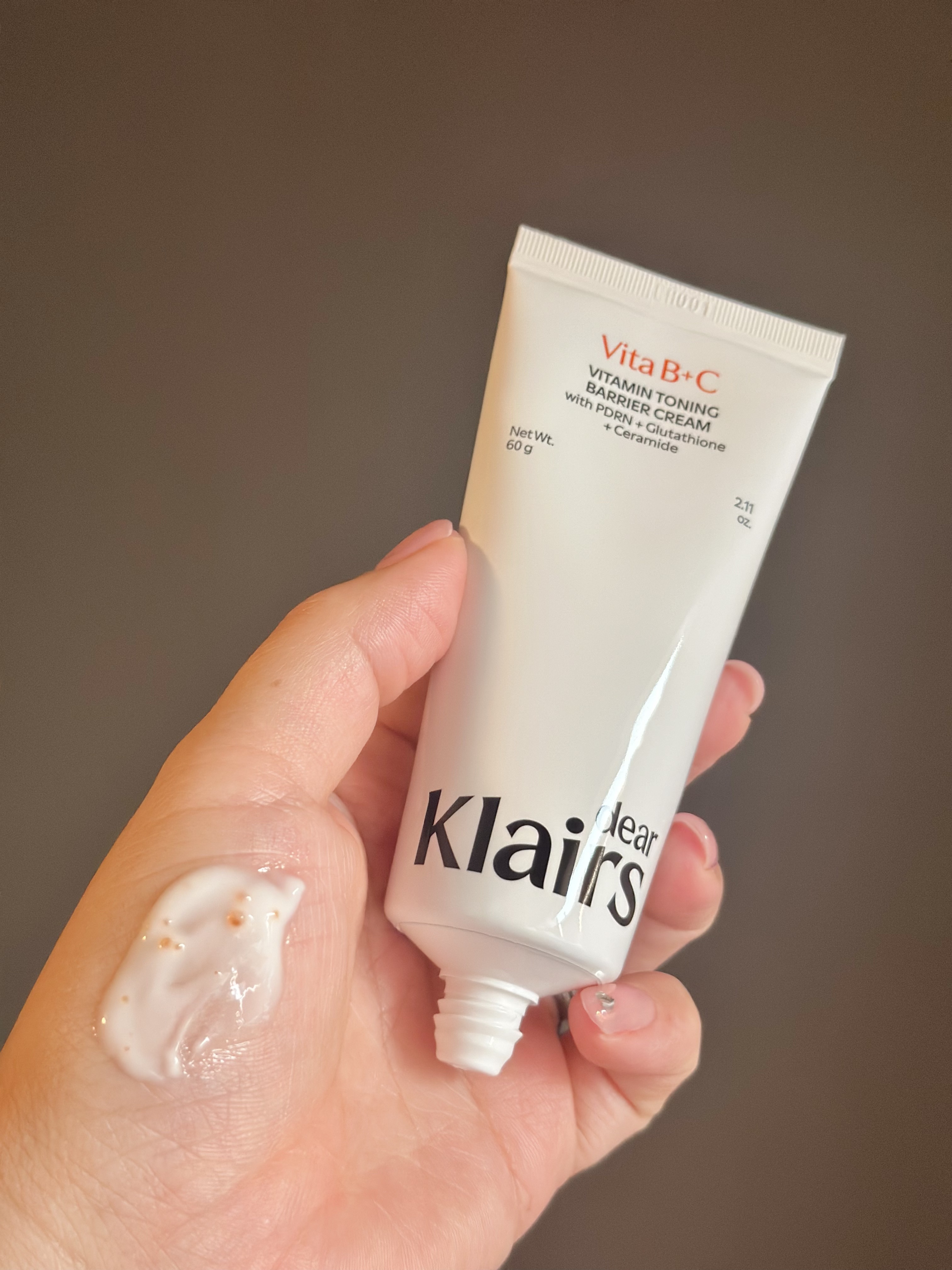 PDRN ビタグル バリアクリーム/Klairs/フェイスクリームを使ったクチコミ（3枚目）