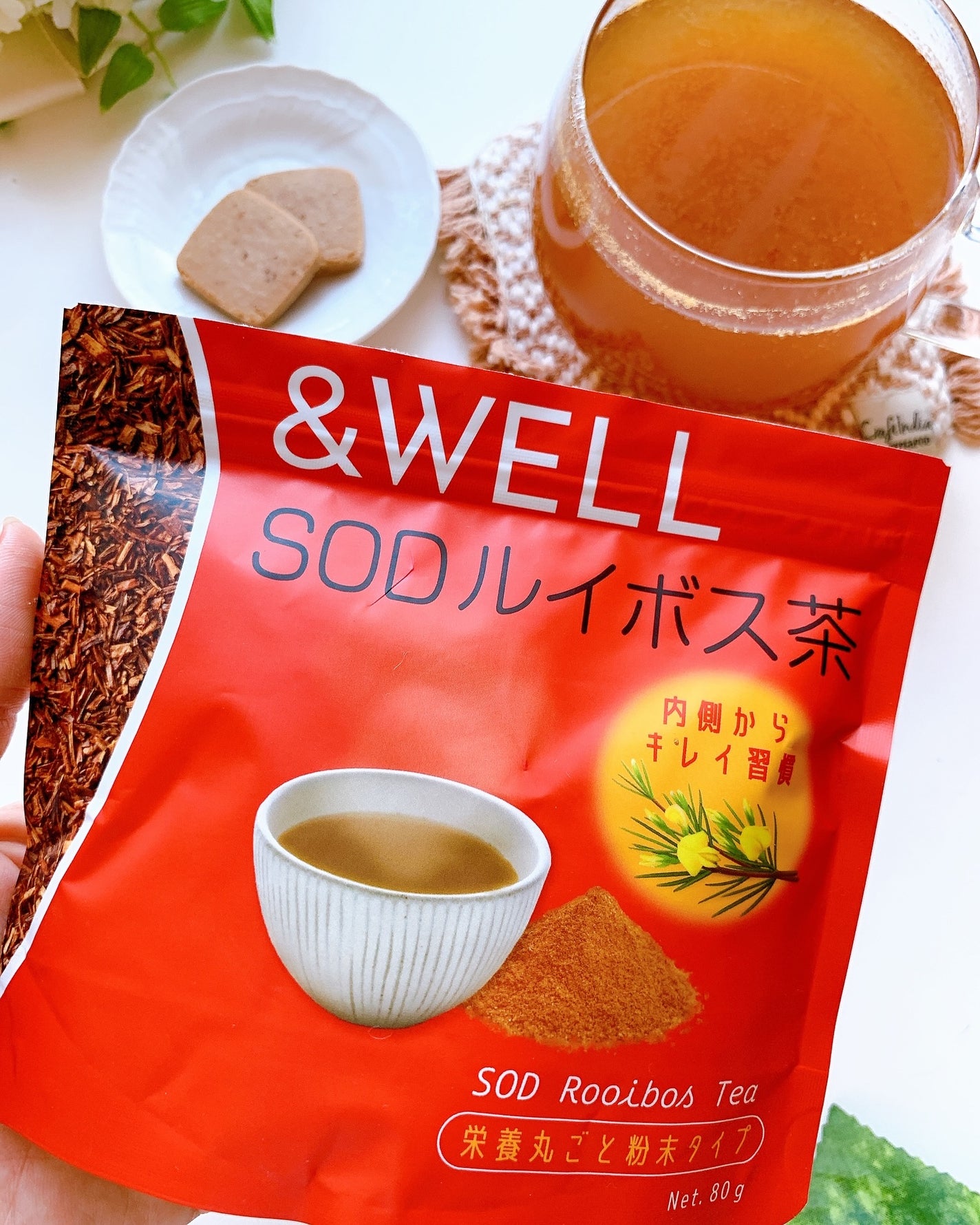 ひだまり@毎日投稿✨ on LIPS 「.栄養まるごと粉末にした薬剤師さんが監修したルイボスティー🫖..」(6枚目)