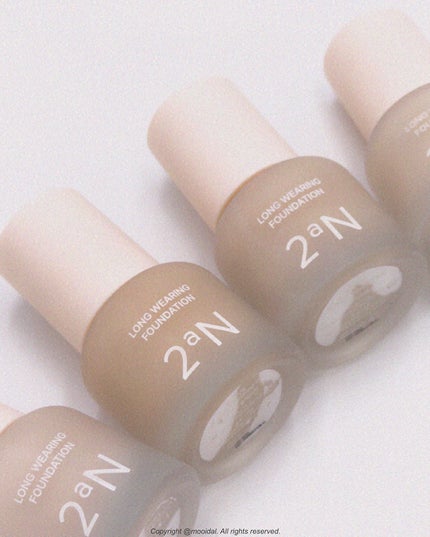 ロングウェアリング ファンデーション ミニ/2aN/リキッドファンデーションを使ったクチコミ(2枚目)