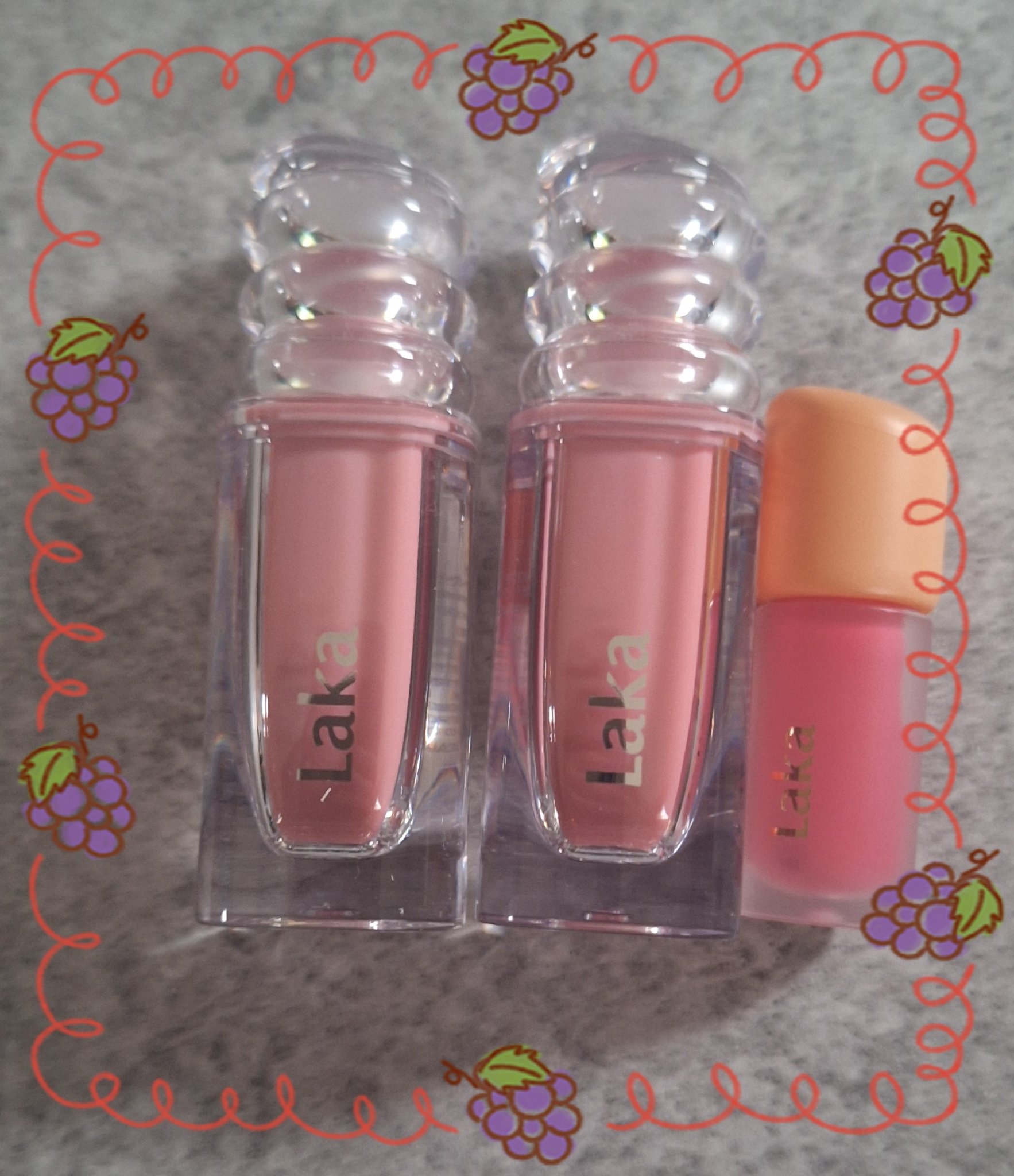 フルーティーグラムティント/Laka/リップティントを使ったクチコミ（1枚目）