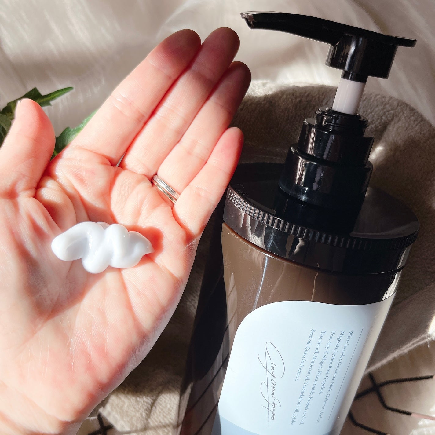 cocone クレイクリームシャンプー リペア/cocone/市販シャンプーを使ったクチコミ(3枚目)