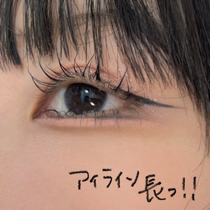 プライムリキッドアイライナー リッチキープ/ヒロインメイク/リキッドアイライナーを使ったクチコミ(1枚目)