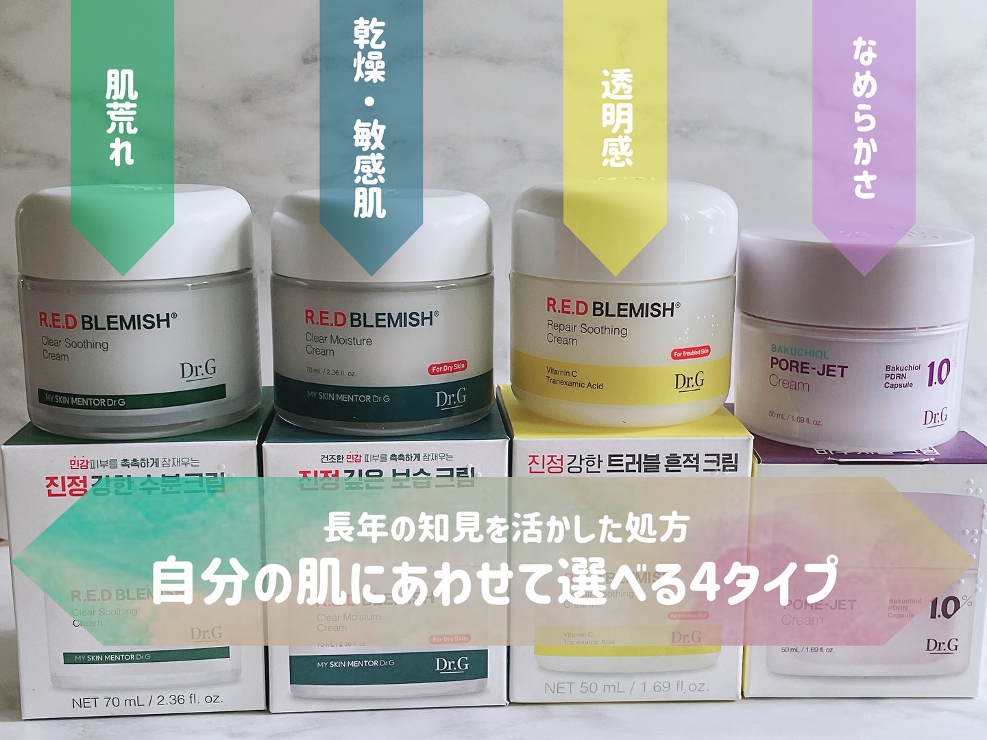 レッドブレミッシュ リペアスージングクリーム/Dr.G/フェイスクリームを使ったクチコミ（2枚目）